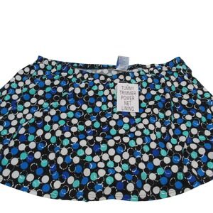 Blair Womens Polka Dot Tummy Trimmer Power Net Lined Skirt Plus Size 20W